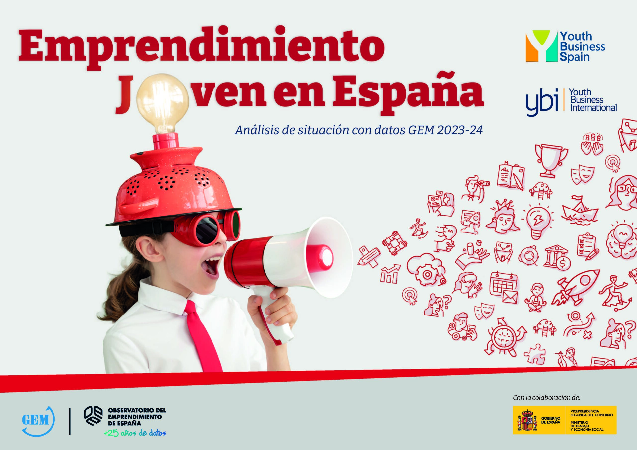 Análisis de situación de emprendimiento juvenil en España - Datos GEM 2023-24